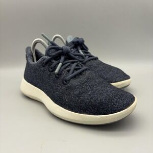 Allbirds Shoes Womens Size 7 Wool Runner Mizzle Blue Merino Casual Sneakers